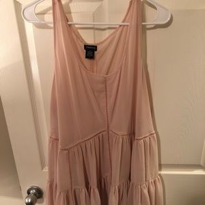 Torrid 2X Pink Sheer Tank